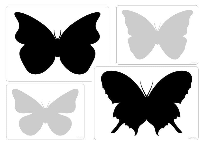 Motýli variation Messy Play 
